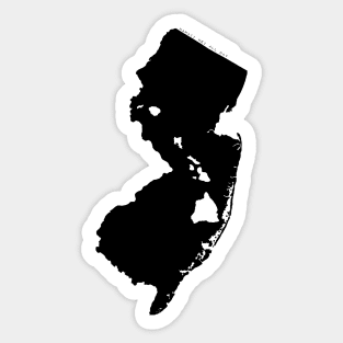 New Jersey and Hawai'i Roots by Hawaii Nei All Day Sticker